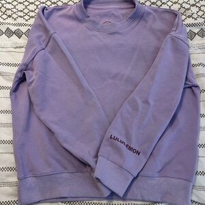 lululemon athletica Purple Crewneck Sweater